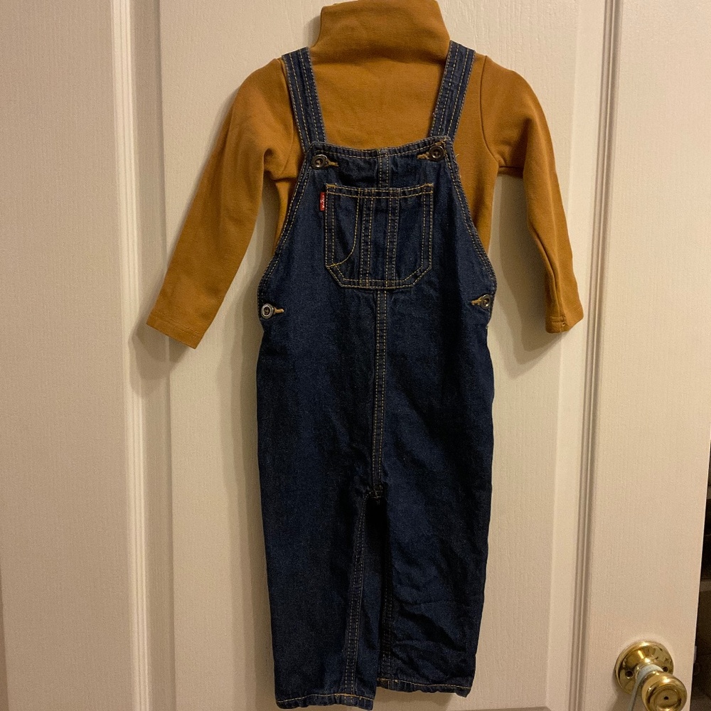 Levis denim overall